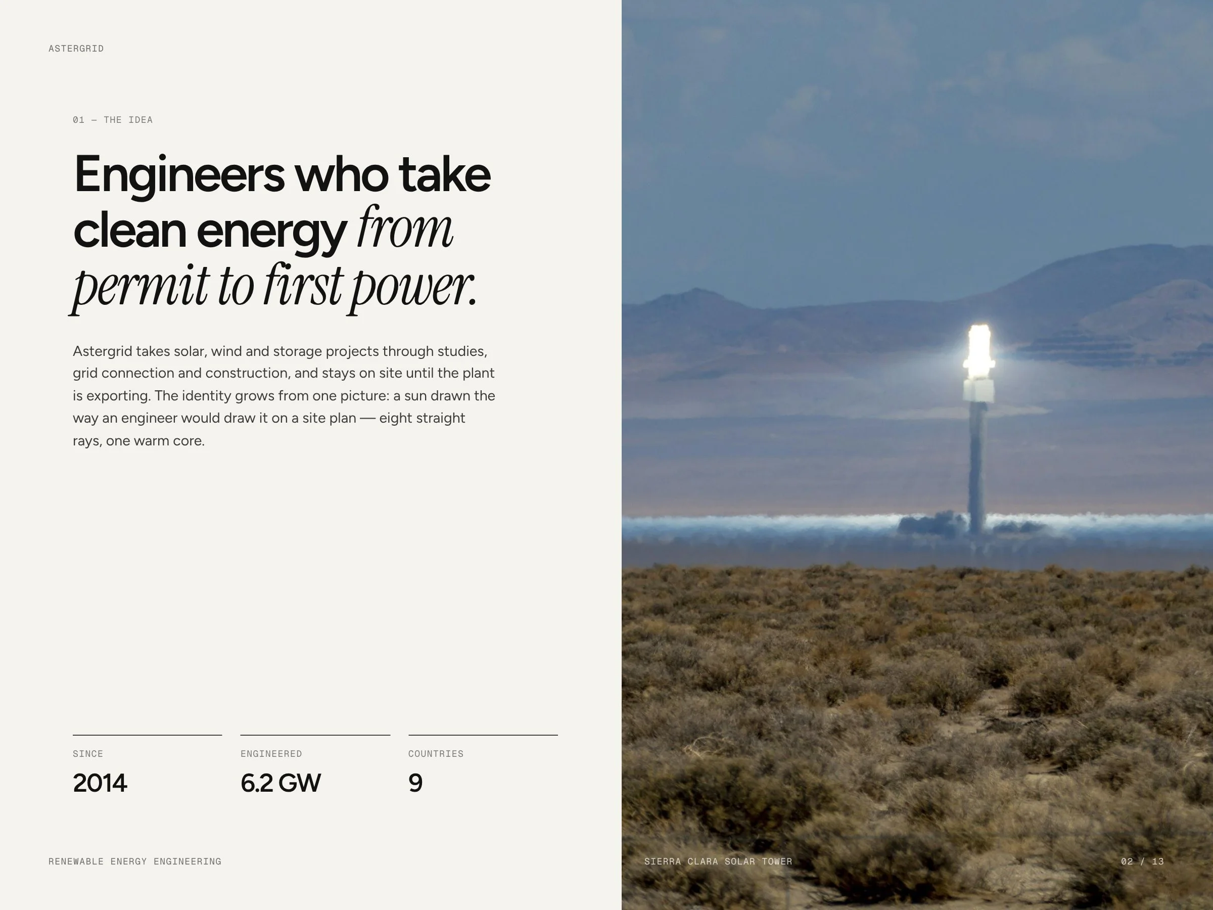 Astergrid: Engineers who take clean energy from permit to first power