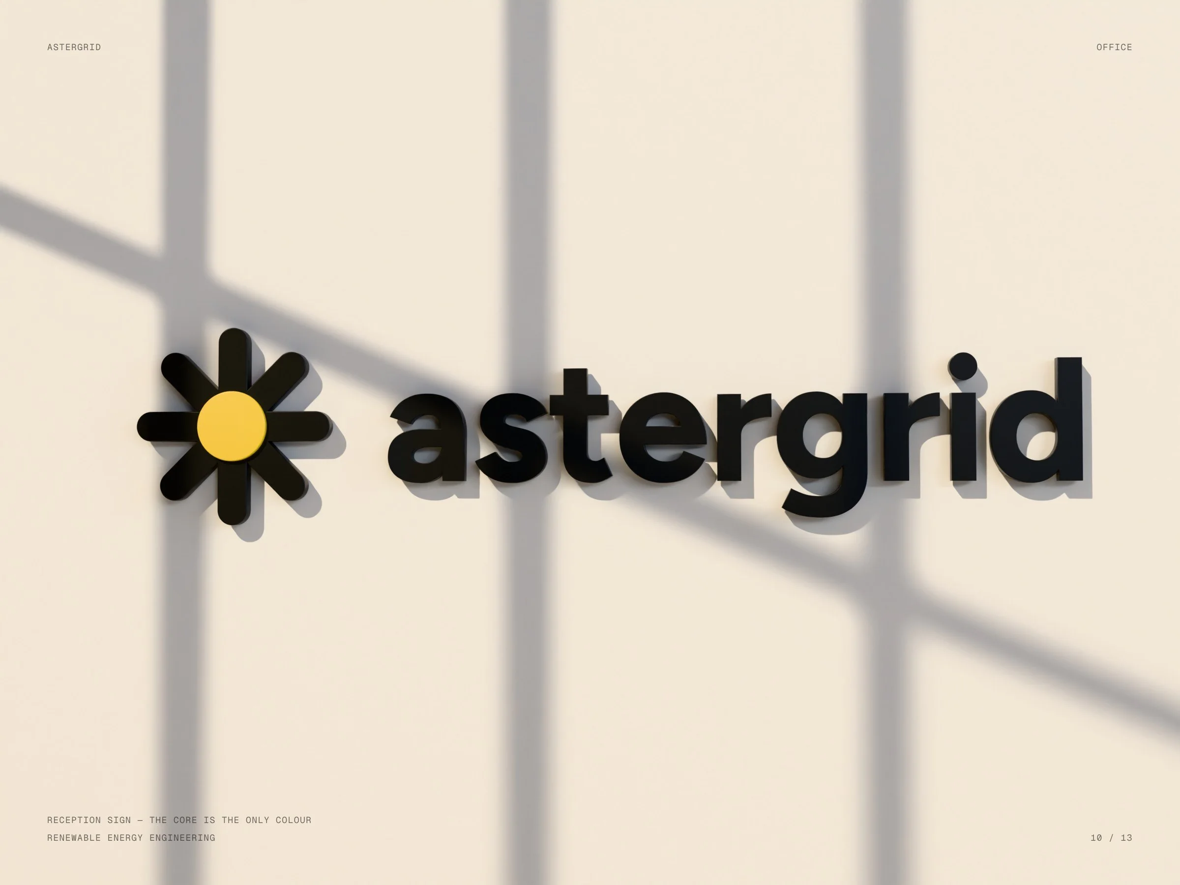 Astergrid: Reception sign