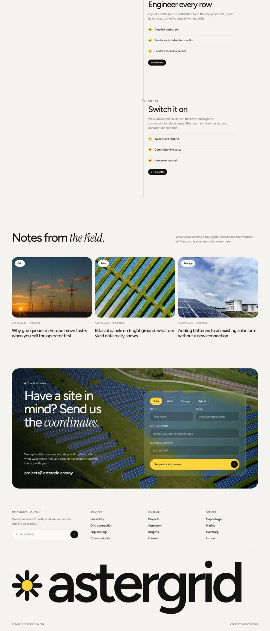 Astergrid: full page, part 3 of 3