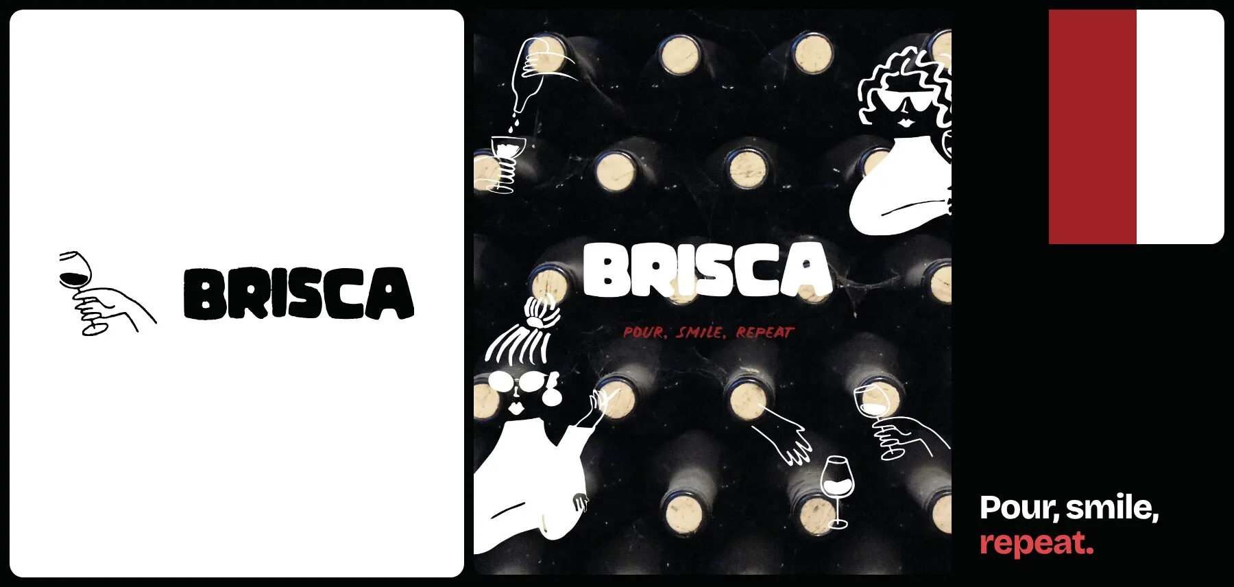 BRISCA — Branding and packaging for a Pinot Noir