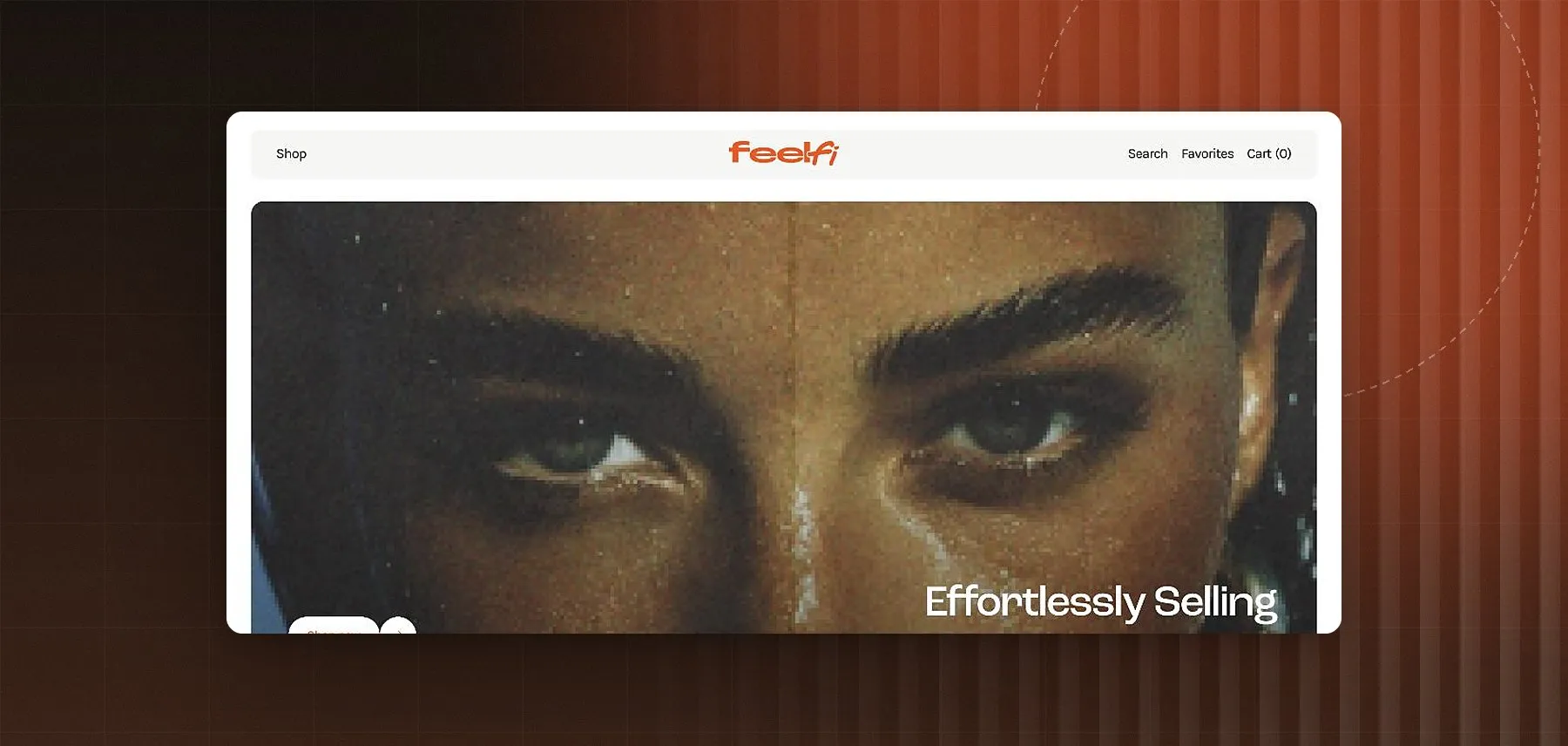 Feelfi — Online store for a lash-care beauty brand