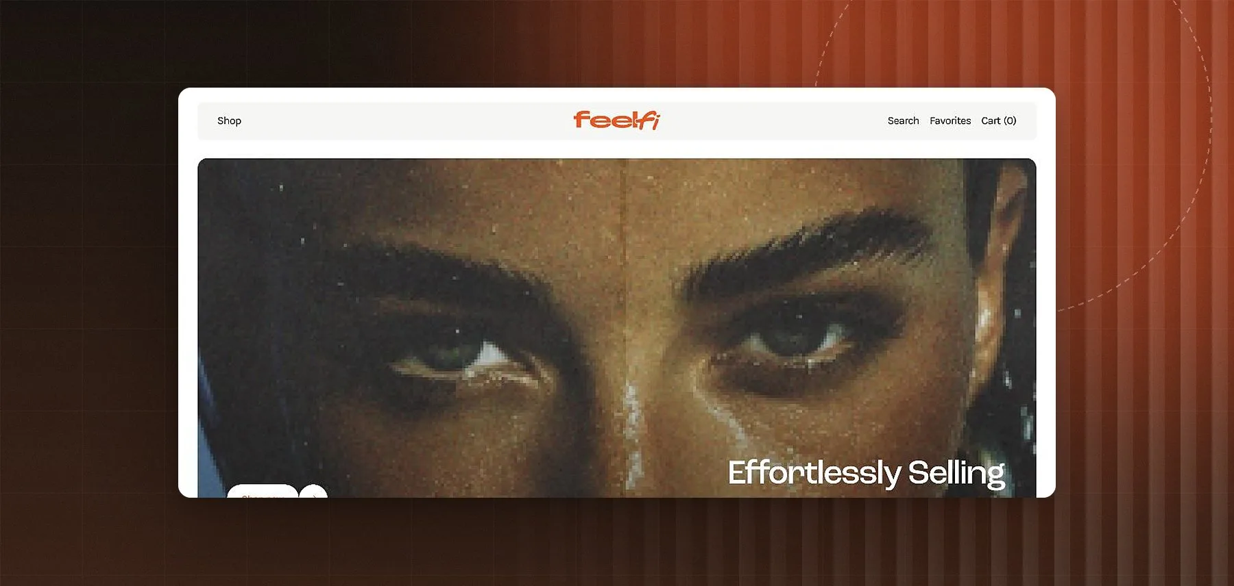 Feelfi — Online store for a lash-care beauty brand