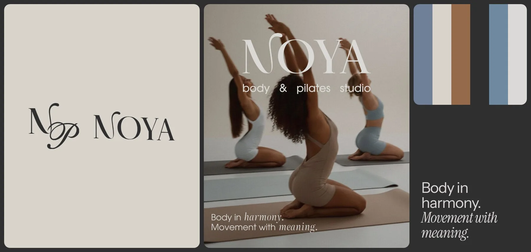 NOYA — Brand identity for a body & pilates studio