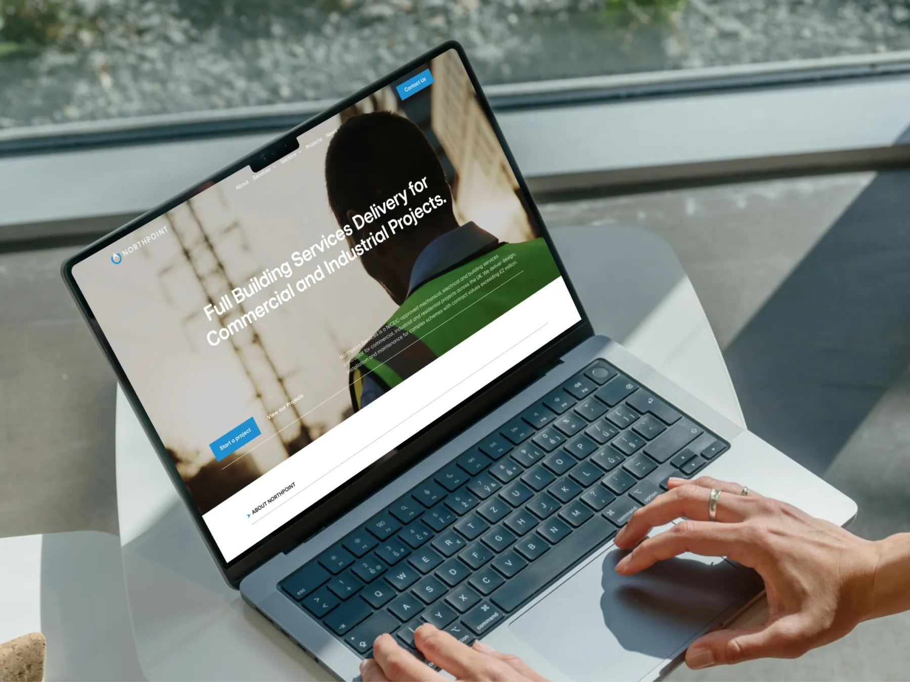 M&E Contractor — Corporate site for commercial building services