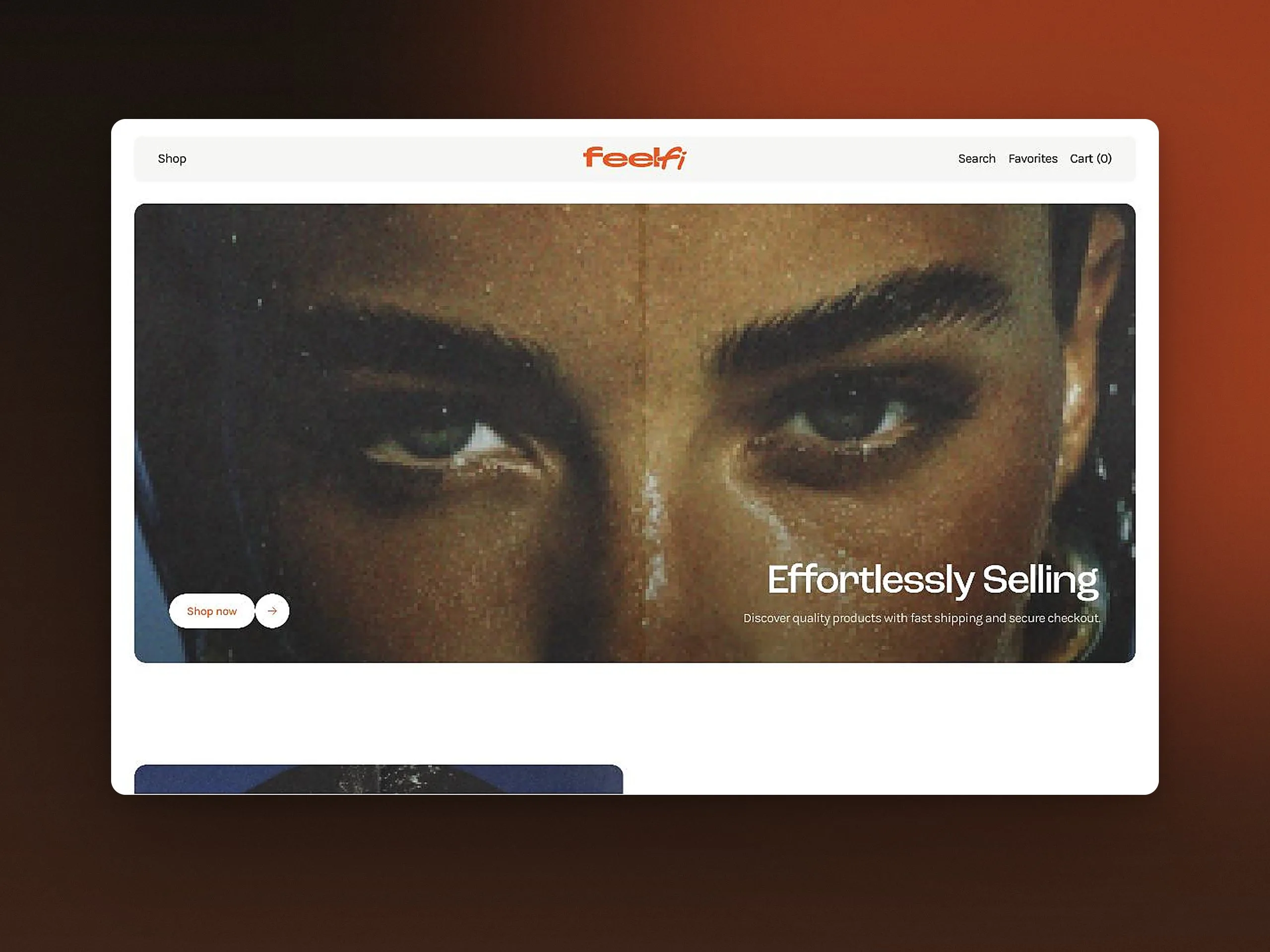 Feelfi: Homepage