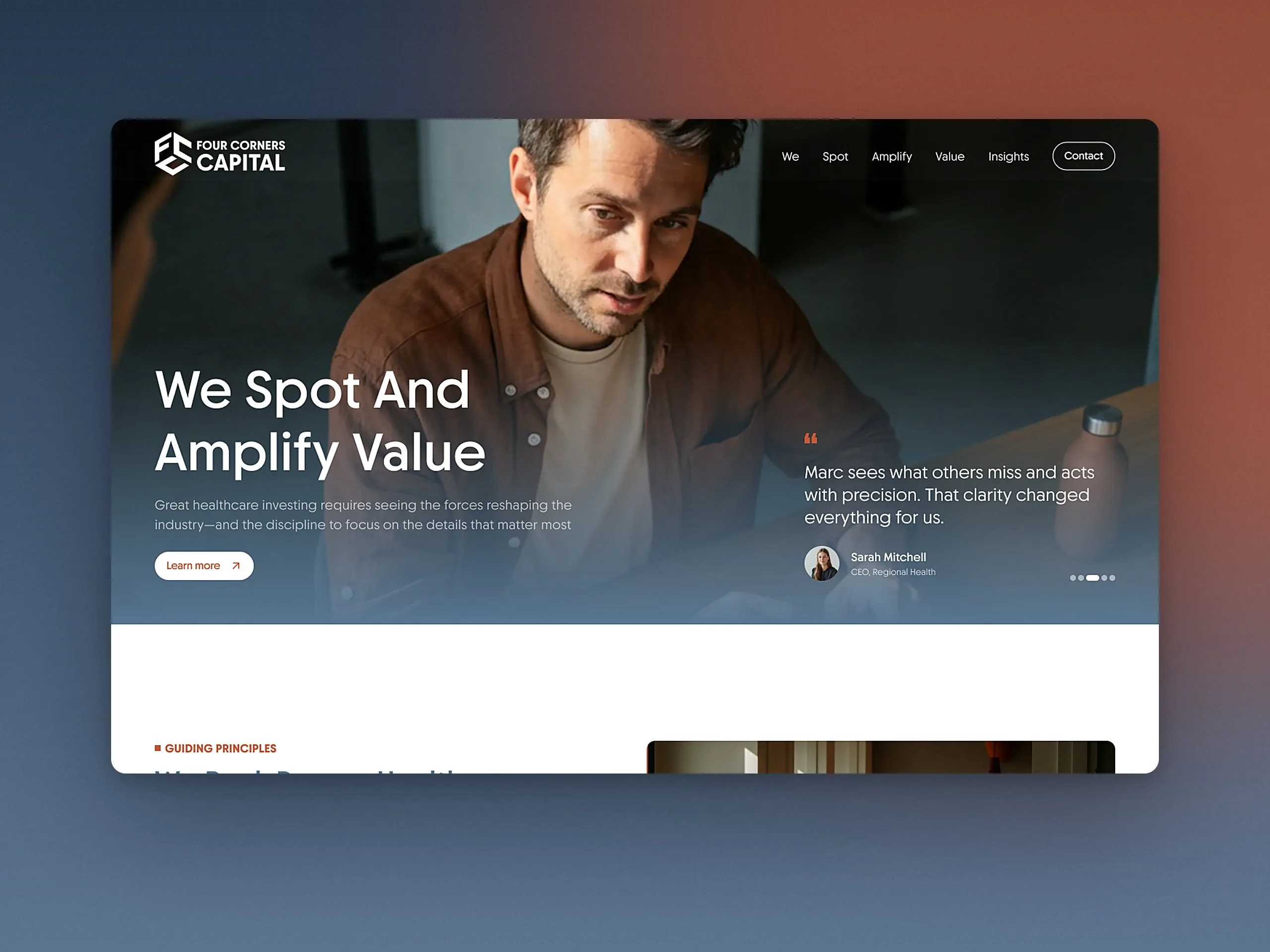 Four Corners Capital: Homepage