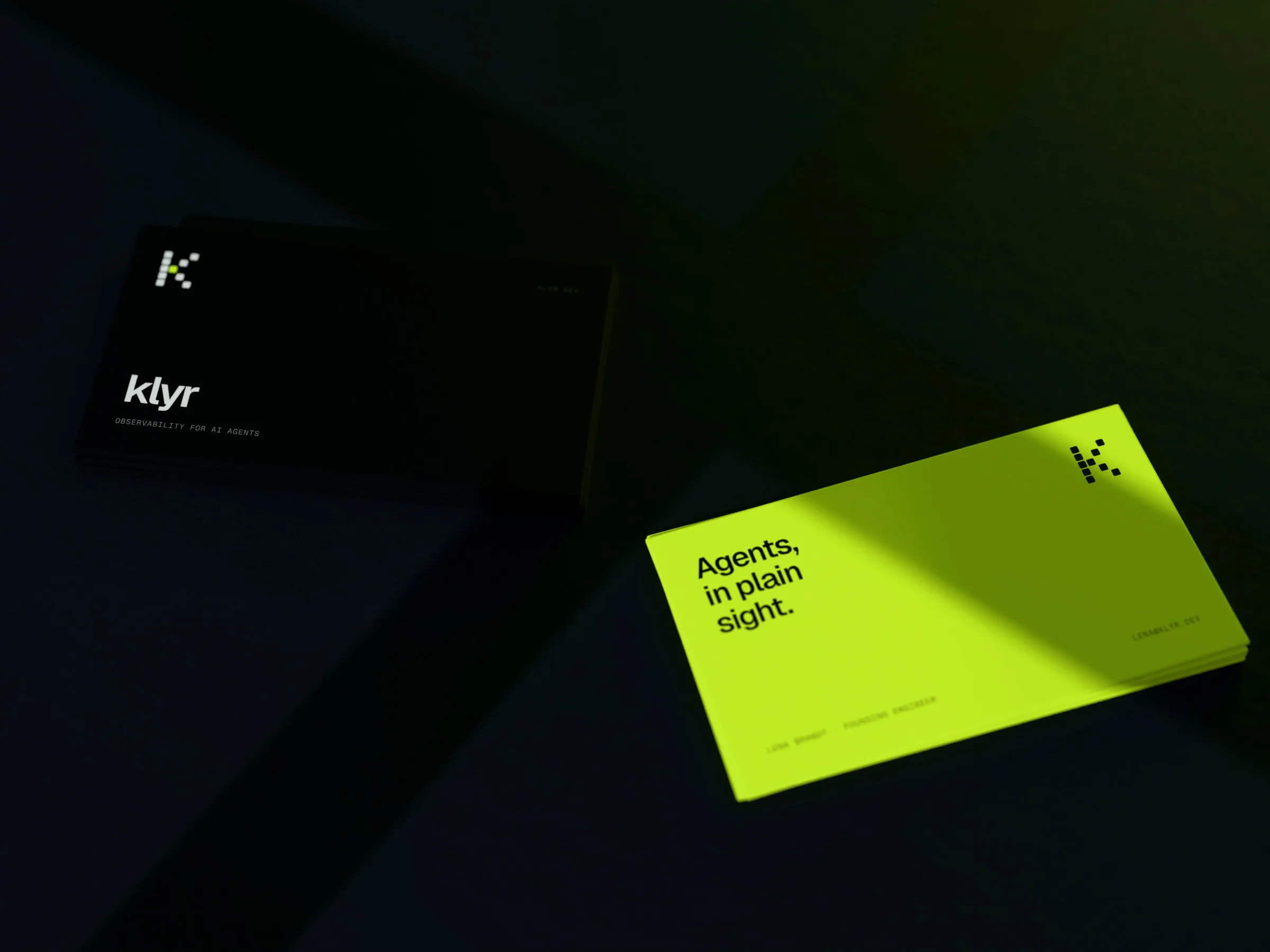 Klyr: Business cards