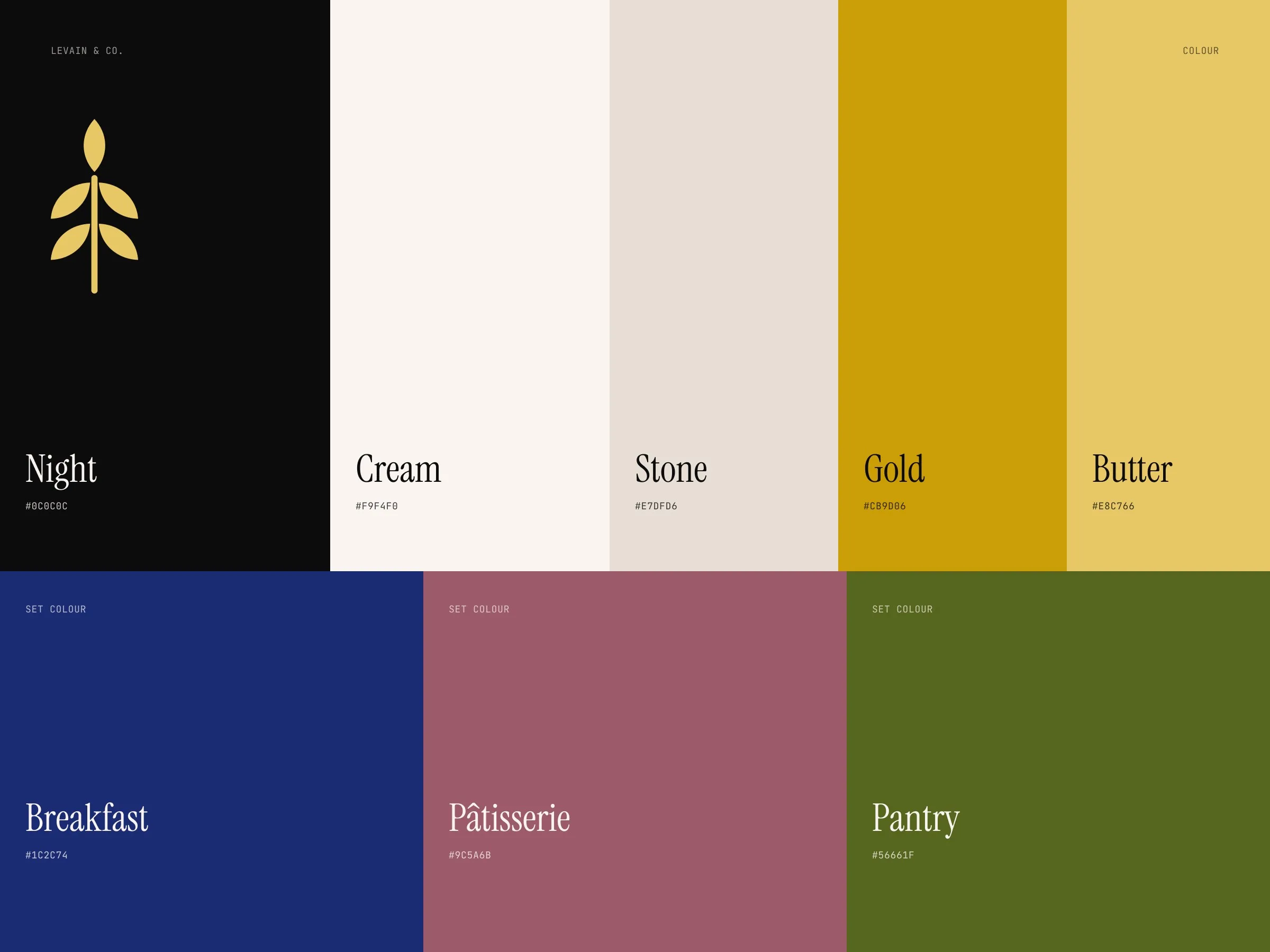 Levain & Co.: Colour: base and three sets