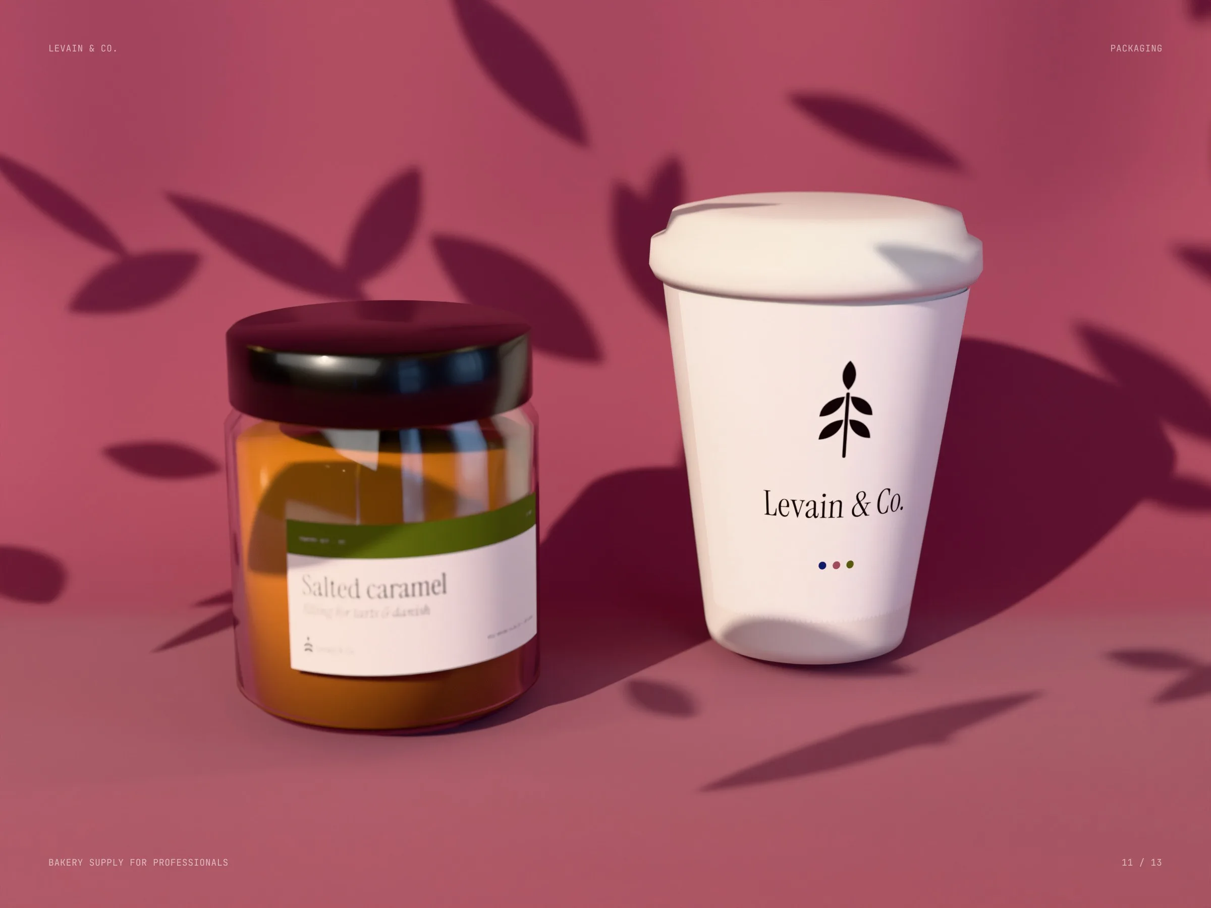 Levain & Co.: Pantry jar and cup