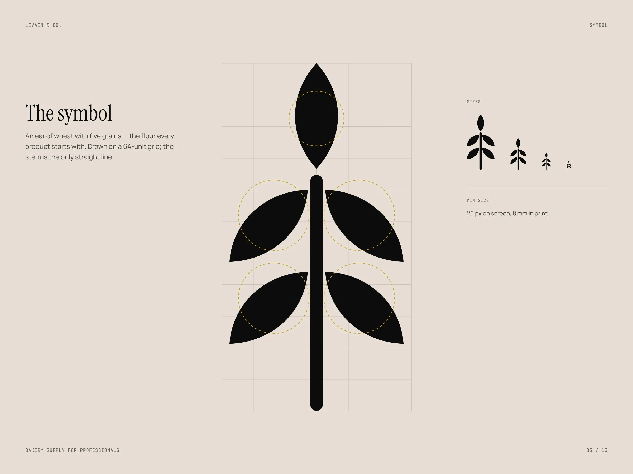 Levain & Co.: Symbol: an ear of wheat