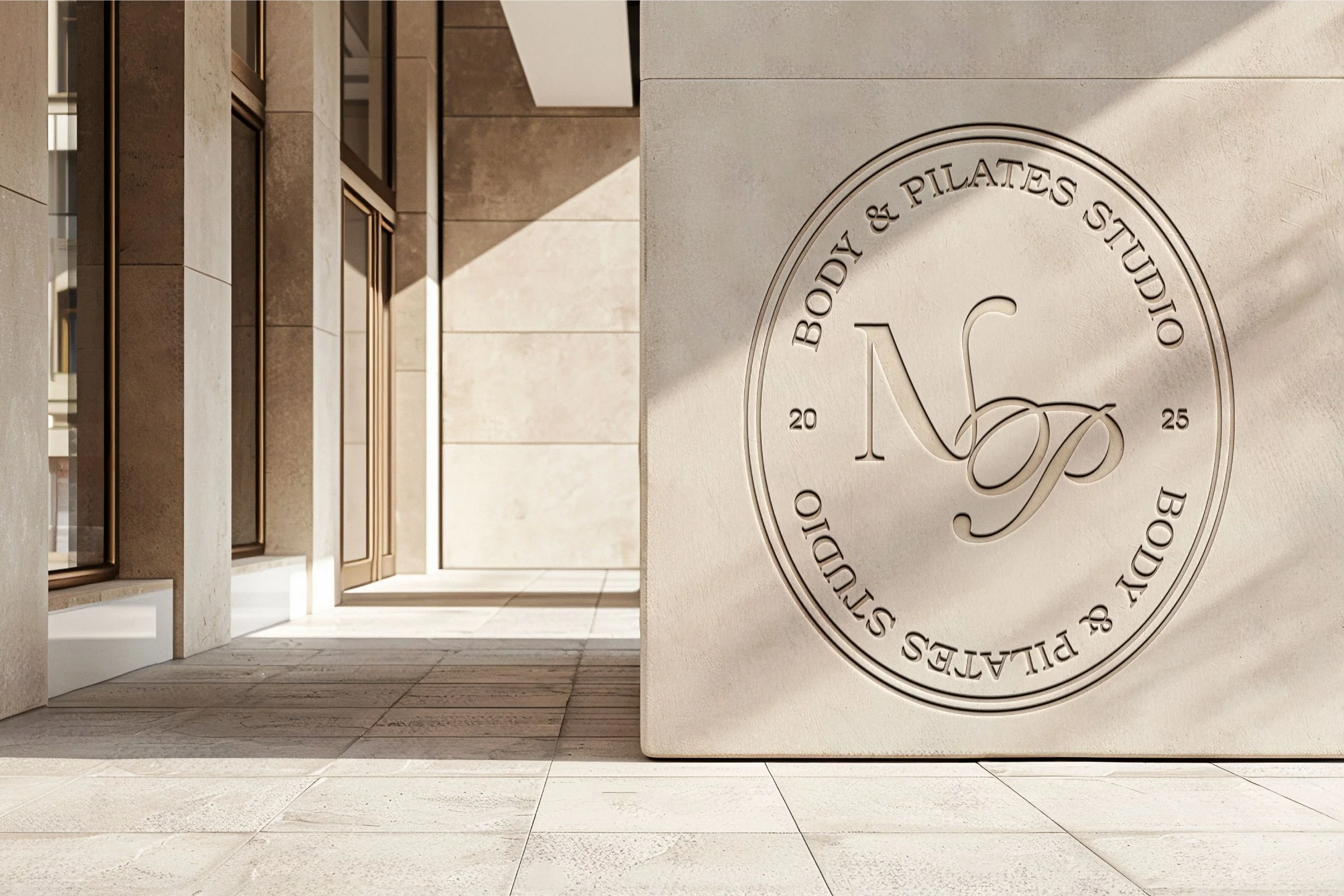 NOYA: Emblem on stone