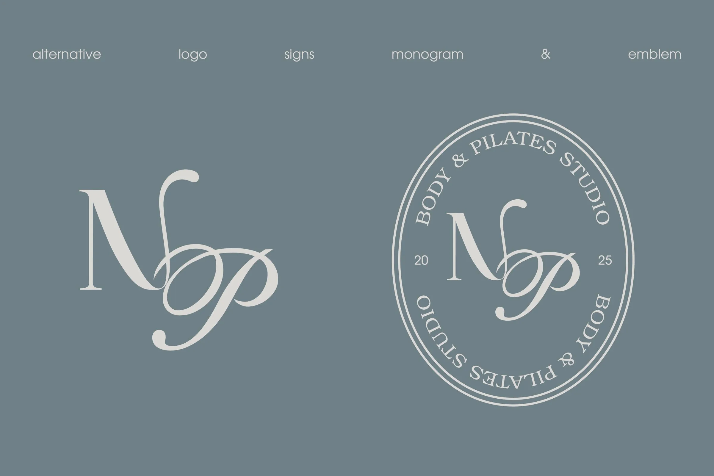 NOYA: Monogram and emblem
