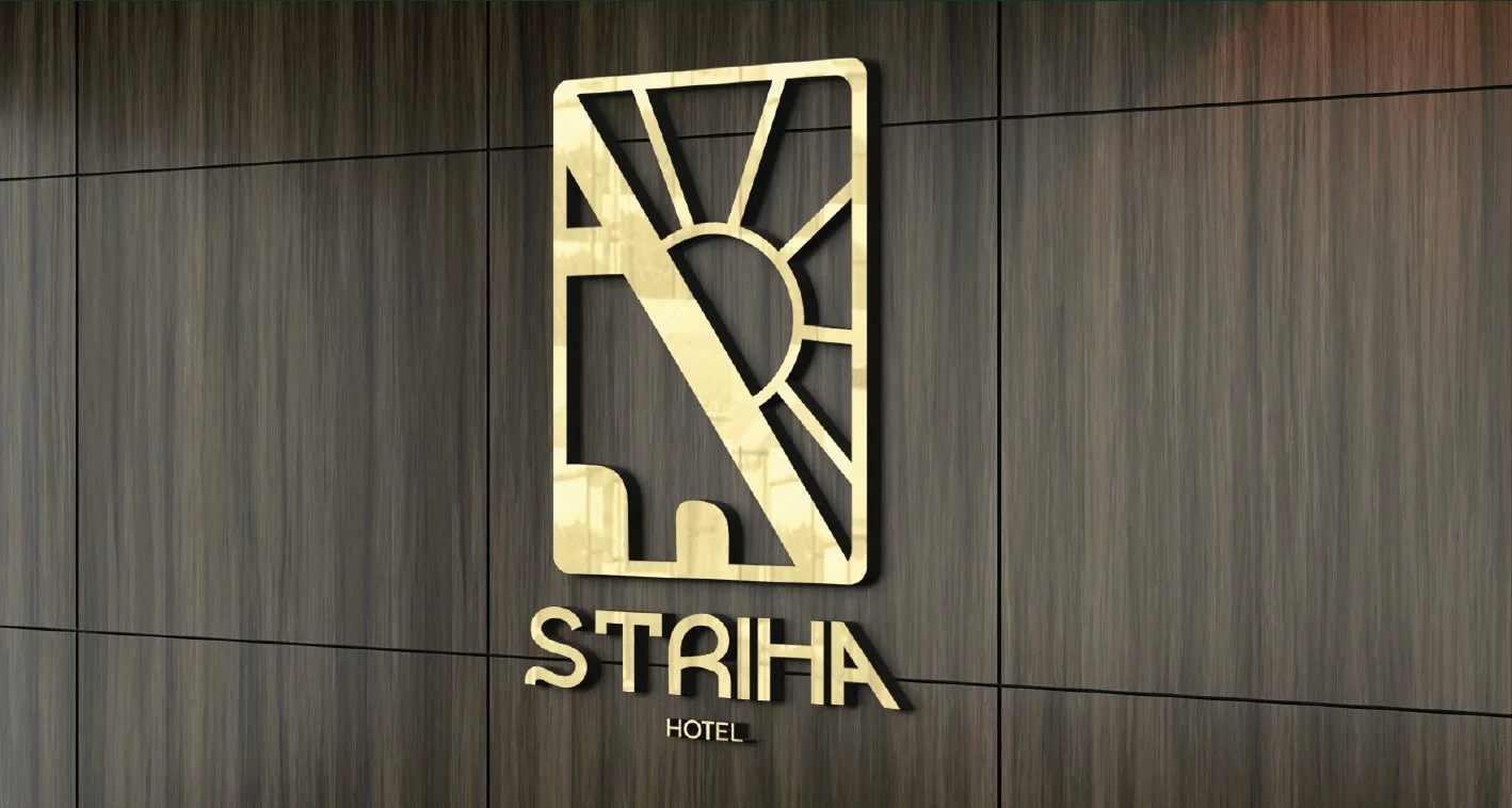 STRIHA: Reception wall