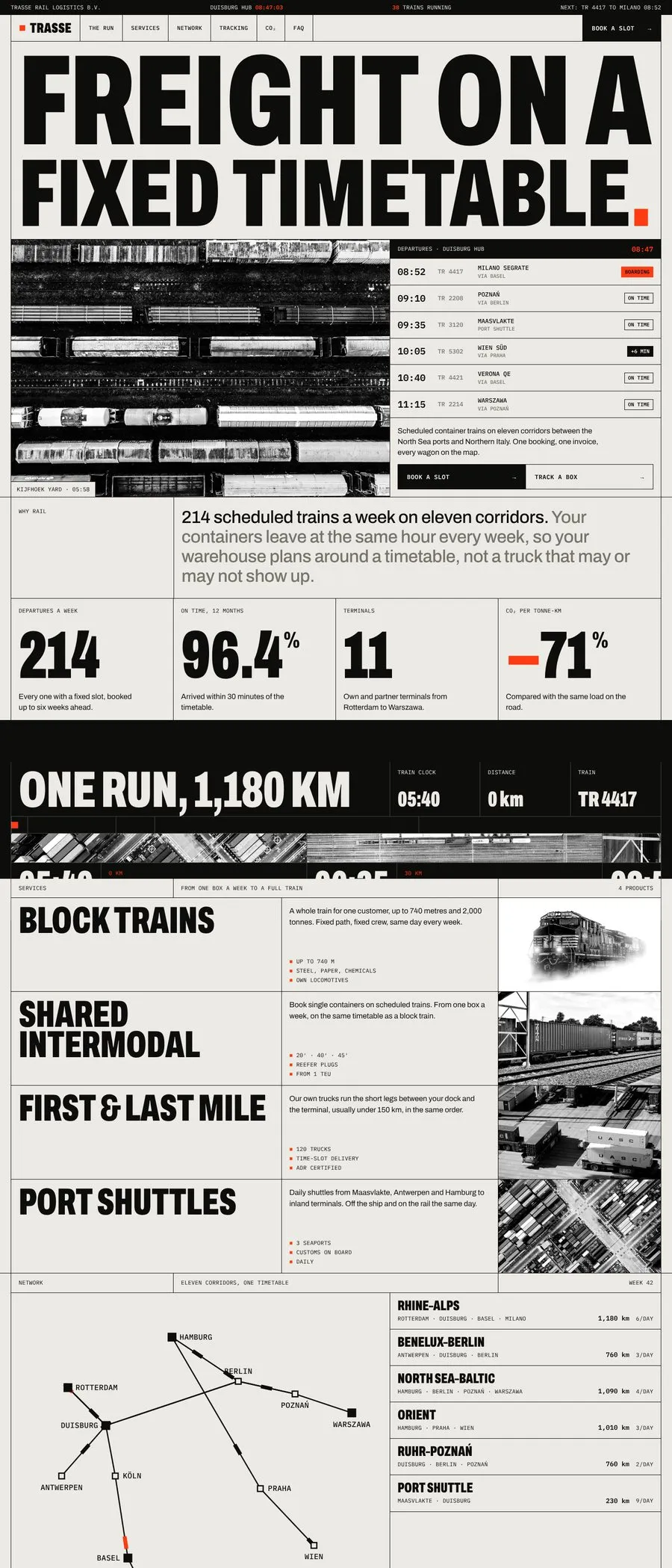 Trasse: full page, part 1 of 3