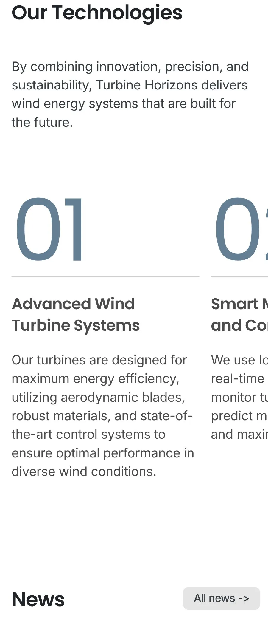 Turbine Horizons: full page, part 3 of 3