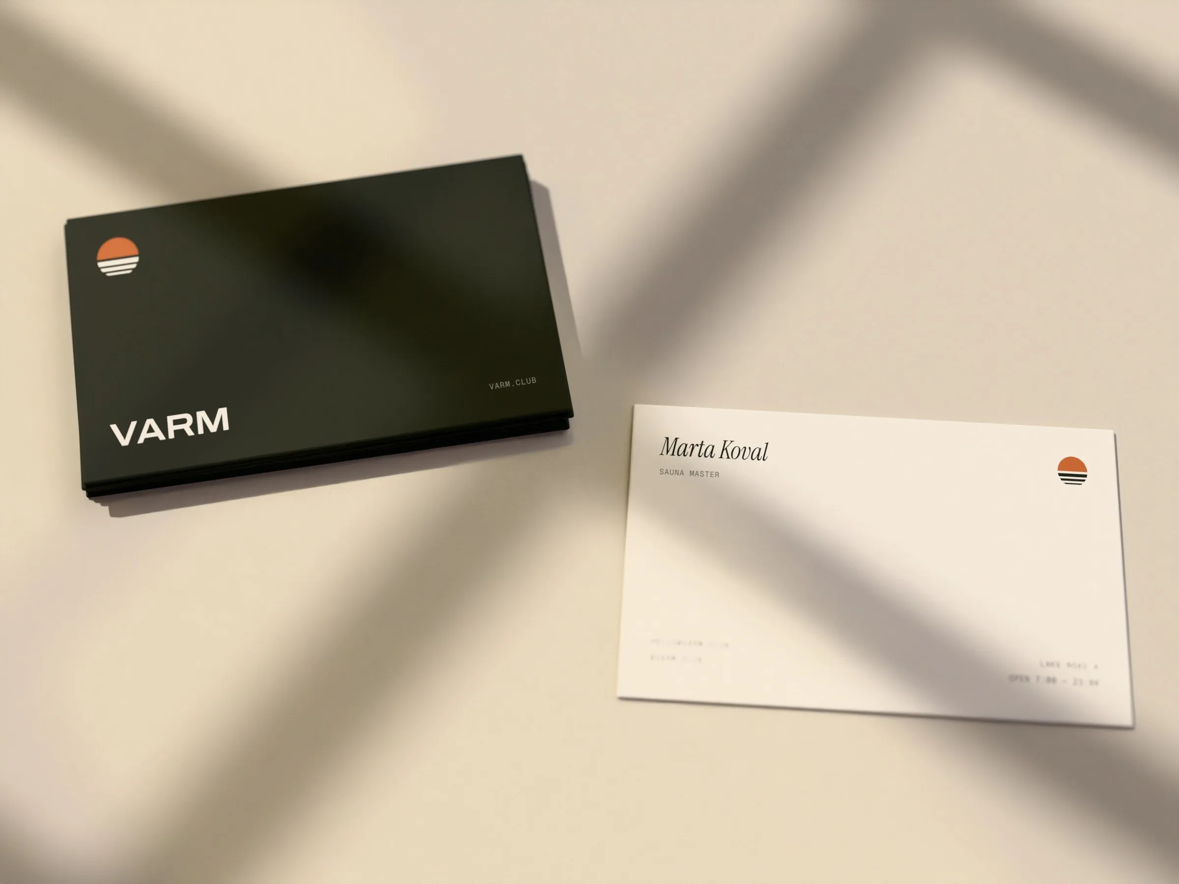 VARM: Business cards