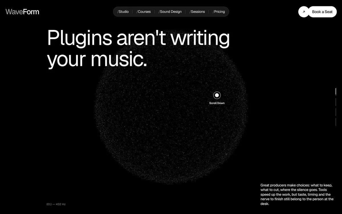 WaveForm: The first particle cloud after the hero