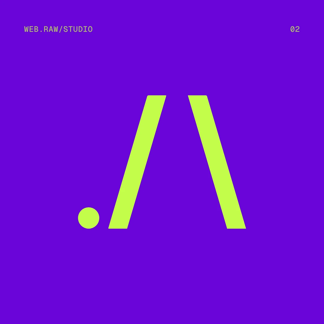 web.raw/studio — social post