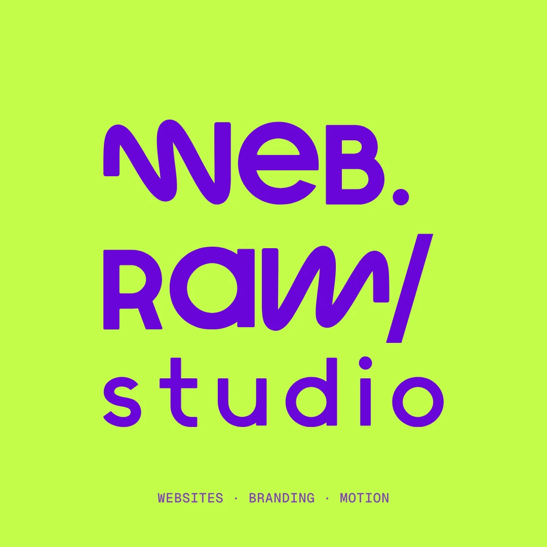 web.raw/studio — social post