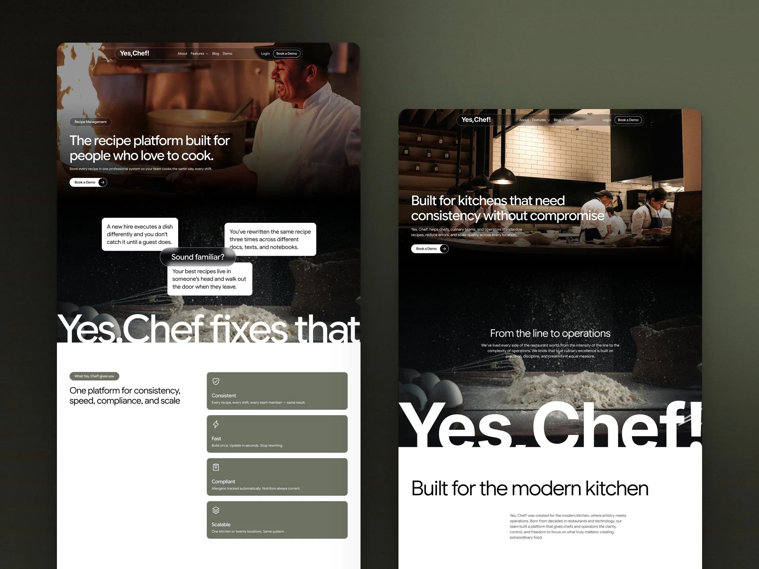 Yes, Chef!: Features and about